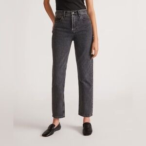 AGOLDE black high rise womens jeans